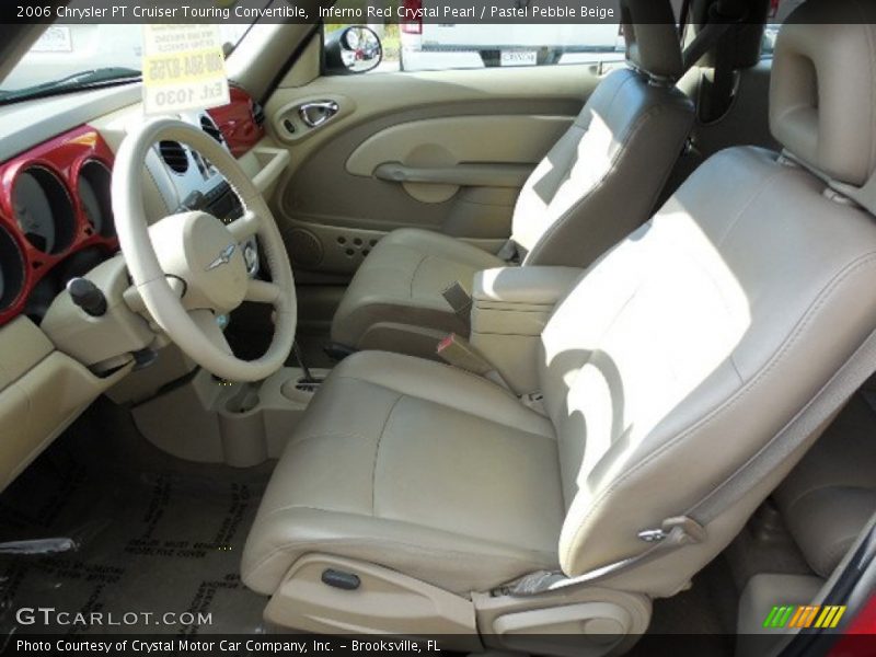 Front Seat of 2006 PT Cruiser Touring Convertible