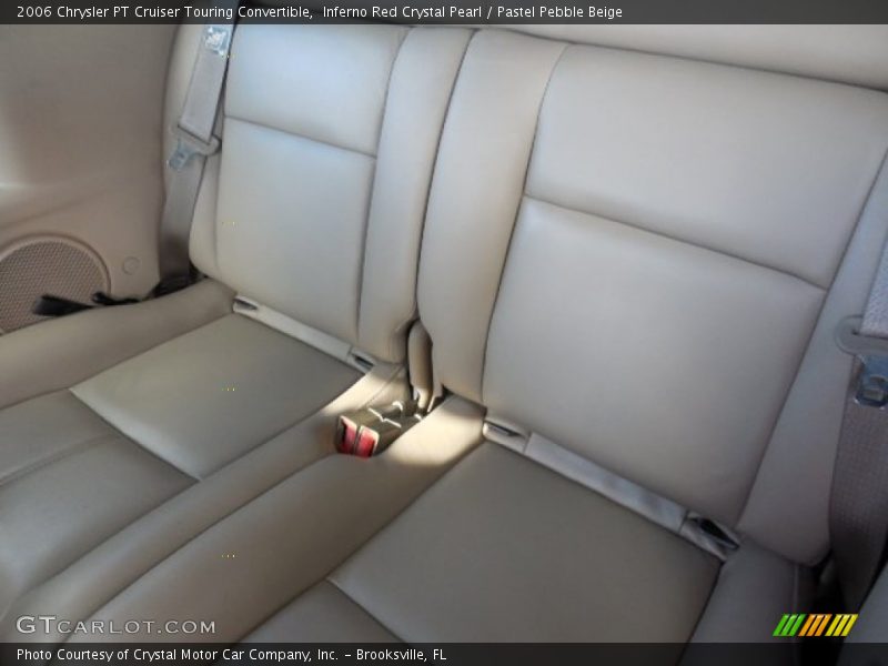 Inferno Red Crystal Pearl / Pastel Pebble Beige 2006 Chrysler PT Cruiser Touring Convertible