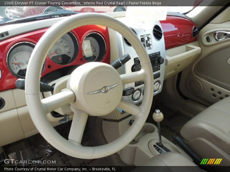 Dashboard of 2006 PT Cruiser Touring Convertible
