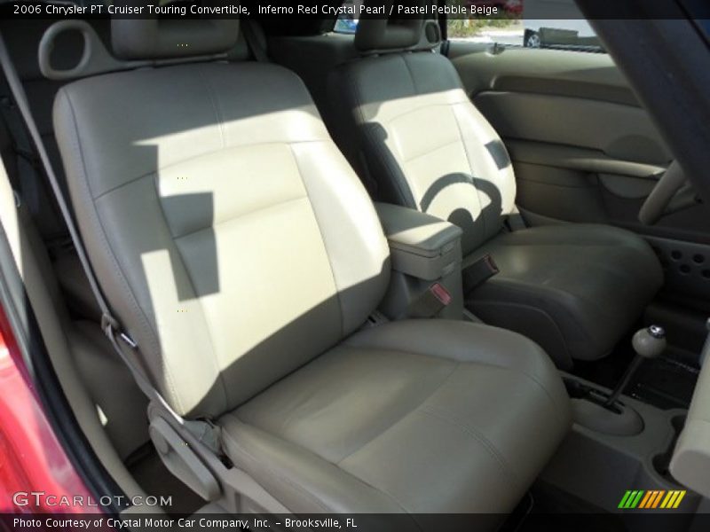 Inferno Red Crystal Pearl / Pastel Pebble Beige 2006 Chrysler PT Cruiser Touring Convertible