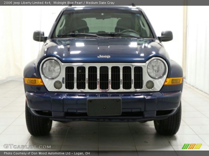 Midnight Blue Pearl / Medium Slate Gray 2006 Jeep Liberty Limited 4x4
