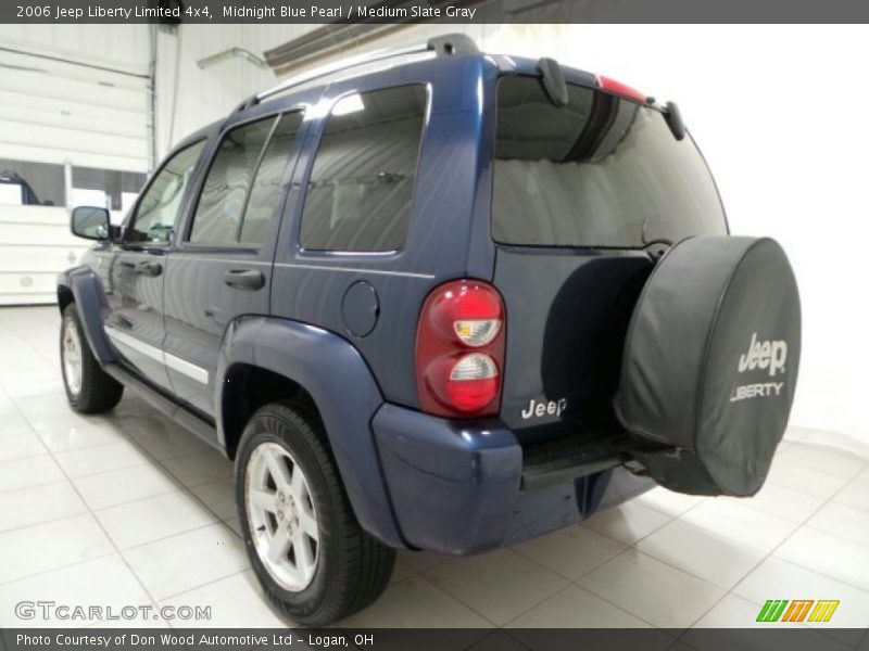 Midnight Blue Pearl / Medium Slate Gray 2006 Jeep Liberty Limited 4x4