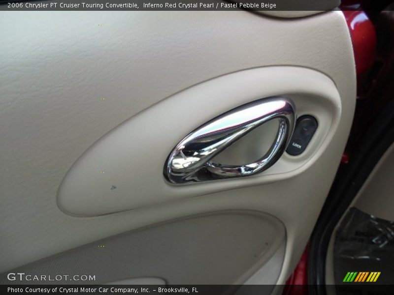 Inferno Red Crystal Pearl / Pastel Pebble Beige 2006 Chrysler PT Cruiser Touring Convertible