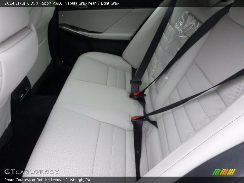 Rear Seat of 2014 IS 350 F Sport AWD