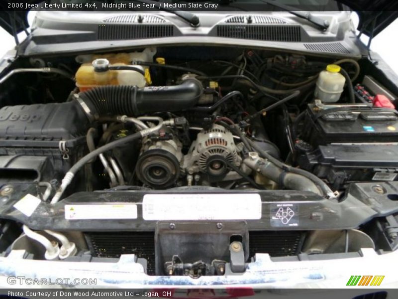 Midnight Blue Pearl / Medium Slate Gray 2006 Jeep Liberty Limited 4x4