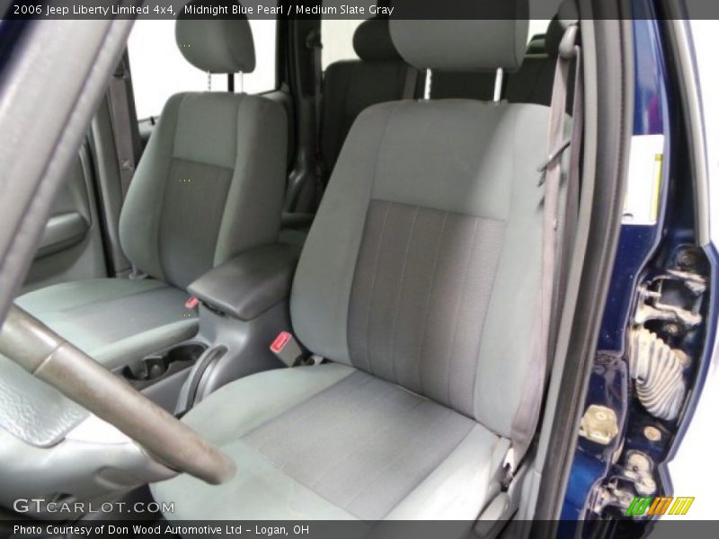Midnight Blue Pearl / Medium Slate Gray 2006 Jeep Liberty Limited 4x4