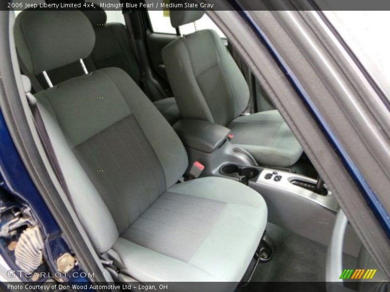 Midnight Blue Pearl / Medium Slate Gray 2006 Jeep Liberty Limited 4x4