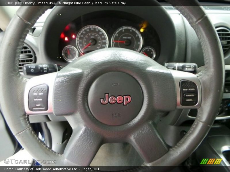 Midnight Blue Pearl / Medium Slate Gray 2006 Jeep Liberty Limited 4x4