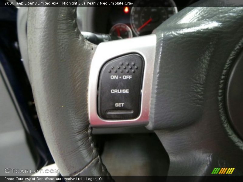 Midnight Blue Pearl / Medium Slate Gray 2006 Jeep Liberty Limited 4x4
