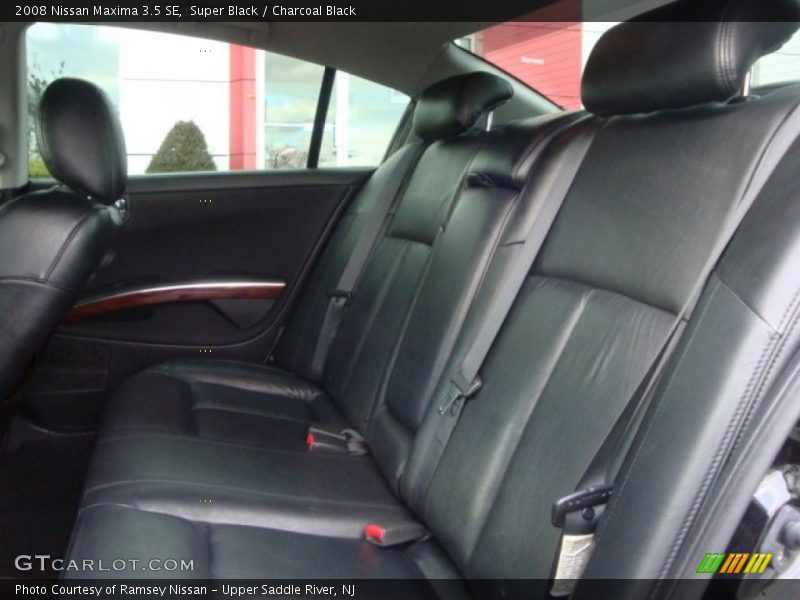 Super Black / Charcoal Black 2008 Nissan Maxima 3.5 SE