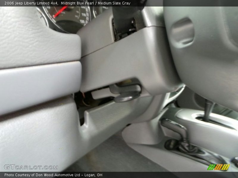 Midnight Blue Pearl / Medium Slate Gray 2006 Jeep Liberty Limited 4x4