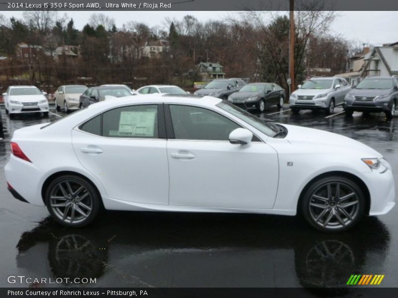  2014 IS 350 F Sport AWD Ultra White