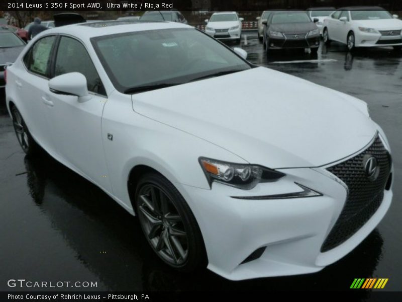 Front 3/4 View of 2014 IS 350 F Sport AWD