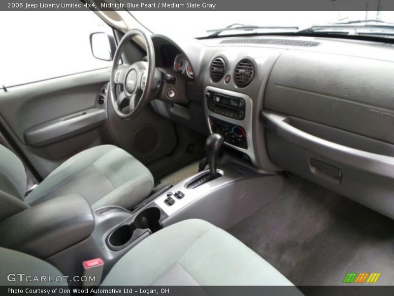 Midnight Blue Pearl / Medium Slate Gray 2006 Jeep Liberty Limited 4x4