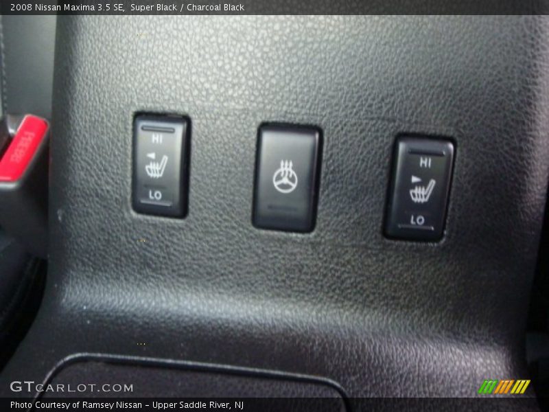 Super Black / Charcoal Black 2008 Nissan Maxima 3.5 SE