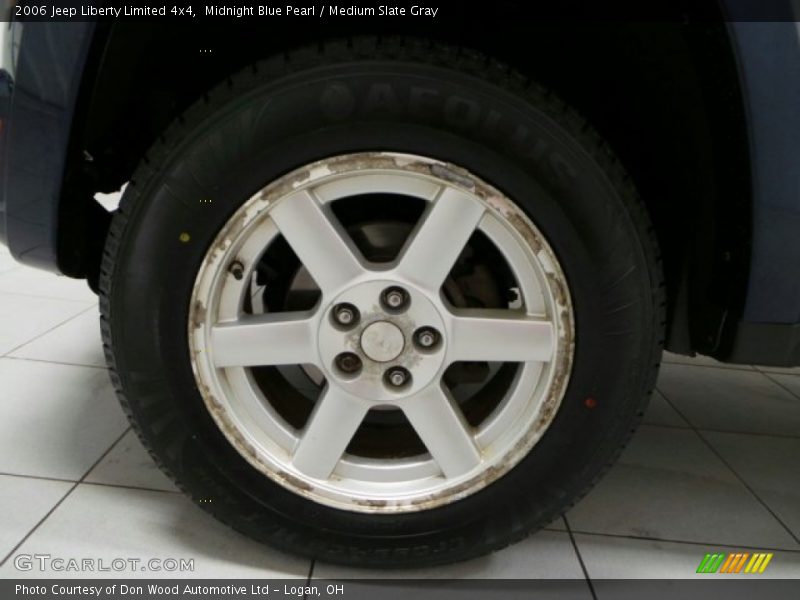Midnight Blue Pearl / Medium Slate Gray 2006 Jeep Liberty Limited 4x4