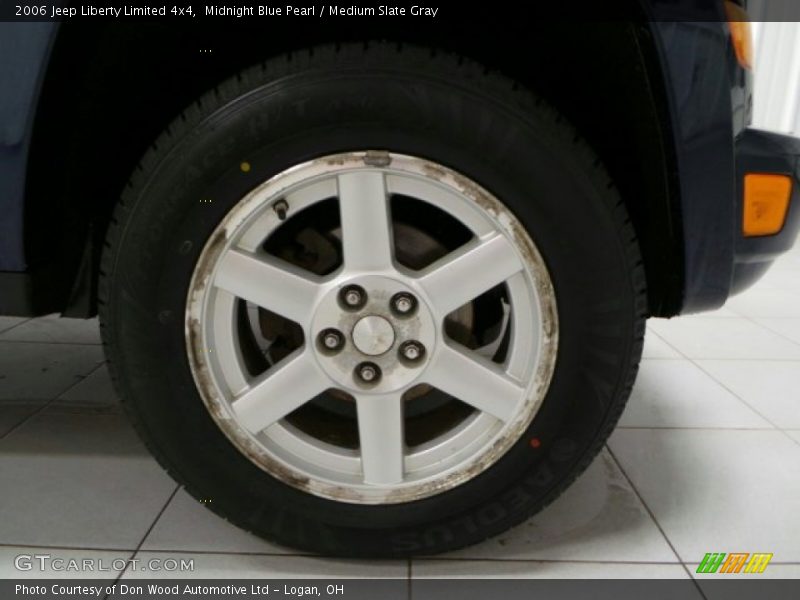 Midnight Blue Pearl / Medium Slate Gray 2006 Jeep Liberty Limited 4x4