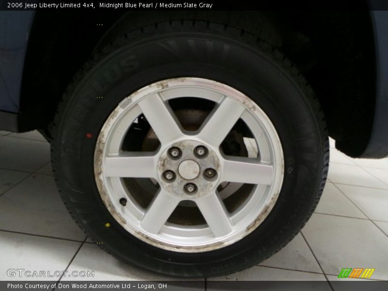 Midnight Blue Pearl / Medium Slate Gray 2006 Jeep Liberty Limited 4x4