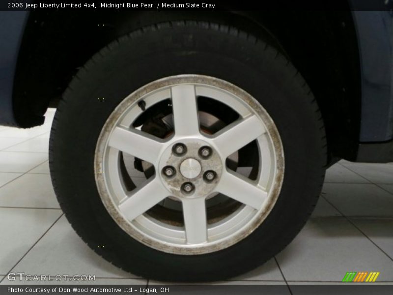 Midnight Blue Pearl / Medium Slate Gray 2006 Jeep Liberty Limited 4x4