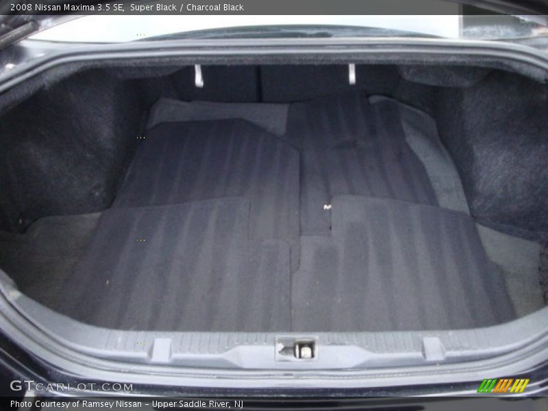 Super Black / Charcoal Black 2008 Nissan Maxima 3.5 SE