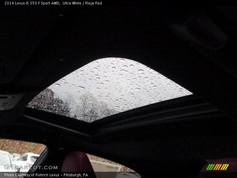 Ultra White / Rioja Red 2014 Lexus IS 350 F Sport AWD