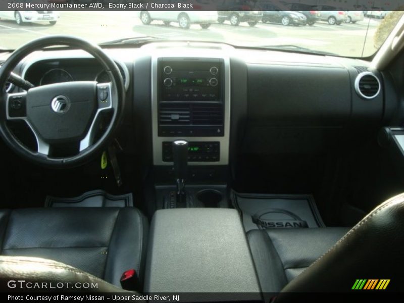 Ebony Black / Charcoal Black 2008 Mercury Mountaineer AWD