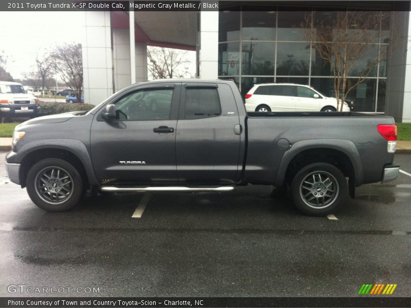 Magnetic Gray Metallic / Black 2011 Toyota Tundra X-SP Double Cab