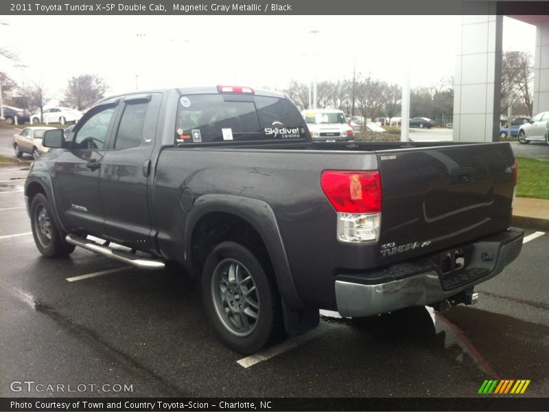 Magnetic Gray Metallic / Black 2011 Toyota Tundra X-SP Double Cab