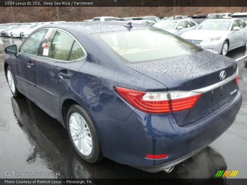 Deep Sea Mica / Parchment 2014 Lexus ES 350