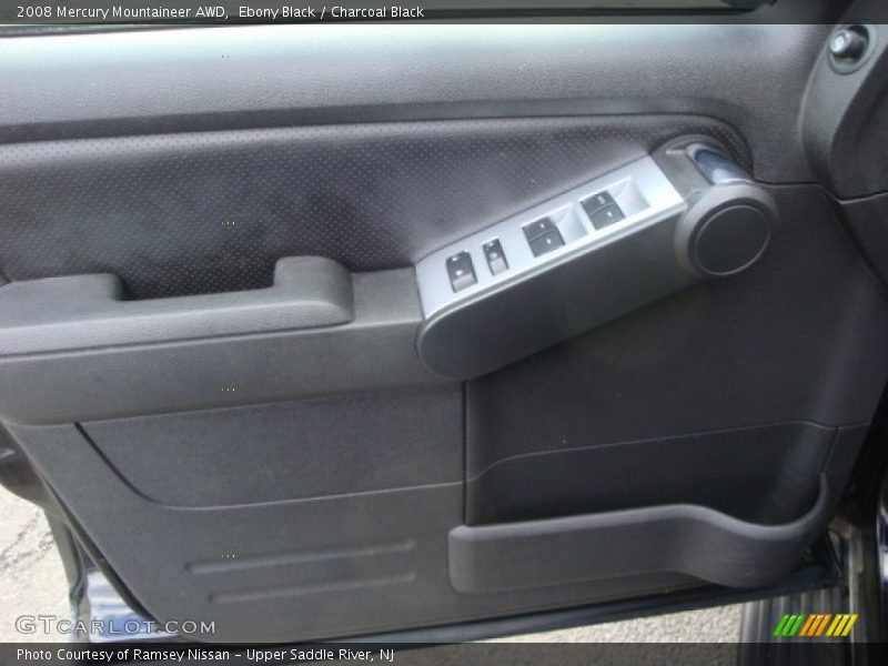 Ebony Black / Charcoal Black 2008 Mercury Mountaineer AWD