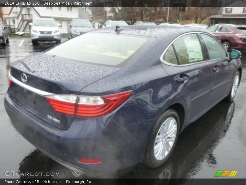 Deep Sea Mica / Parchment 2014 Lexus ES 350