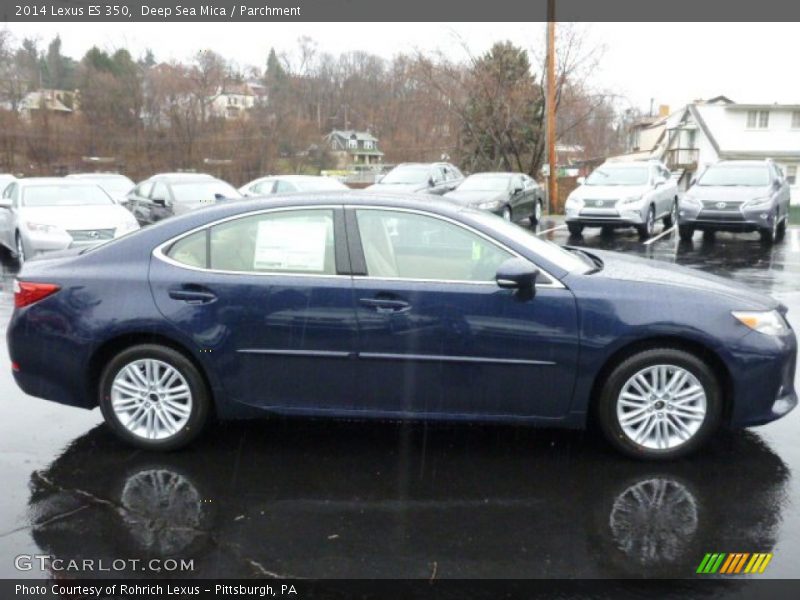 Deep Sea Mica / Parchment 2014 Lexus ES 350