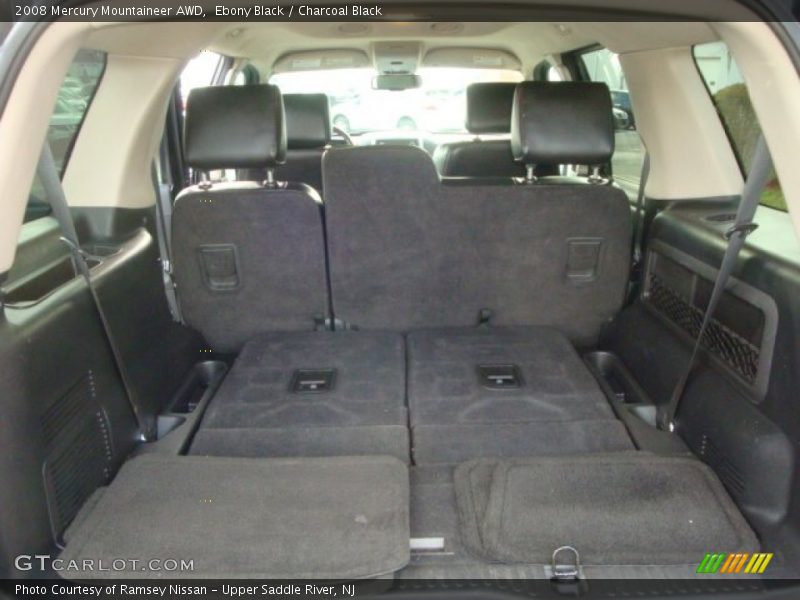 Ebony Black / Charcoal Black 2008 Mercury Mountaineer AWD