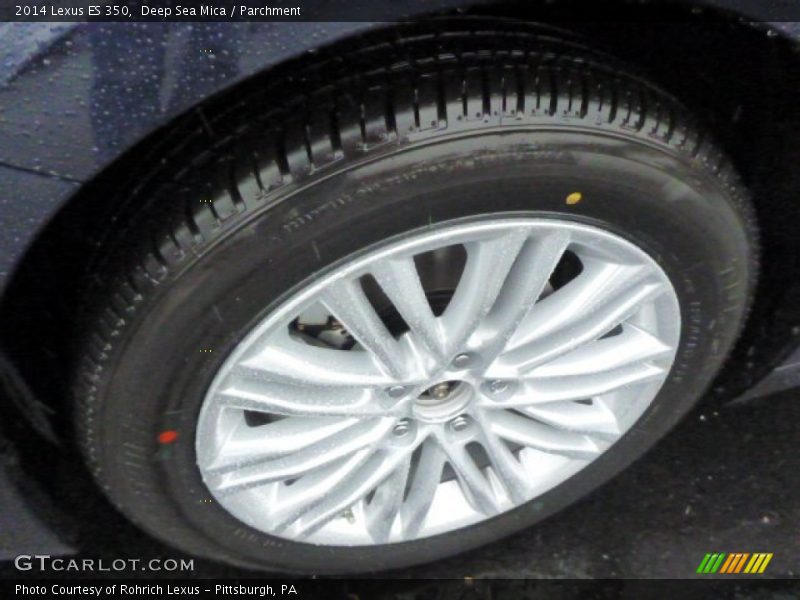 Deep Sea Mica / Parchment 2014 Lexus ES 350