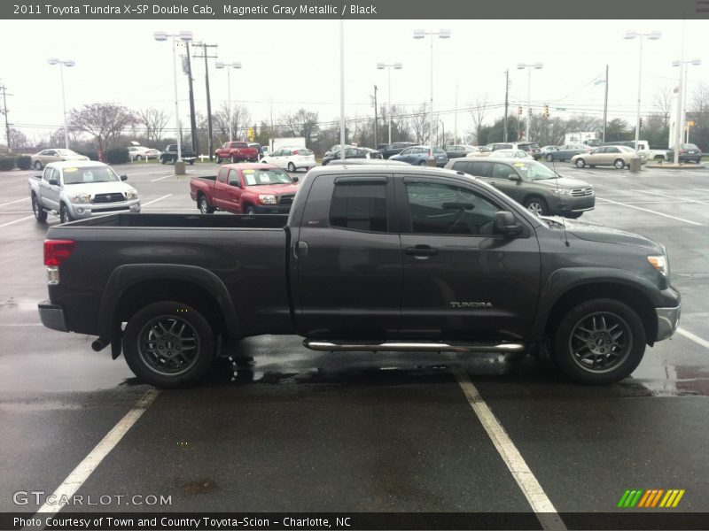 Magnetic Gray Metallic / Black 2011 Toyota Tundra X-SP Double Cab