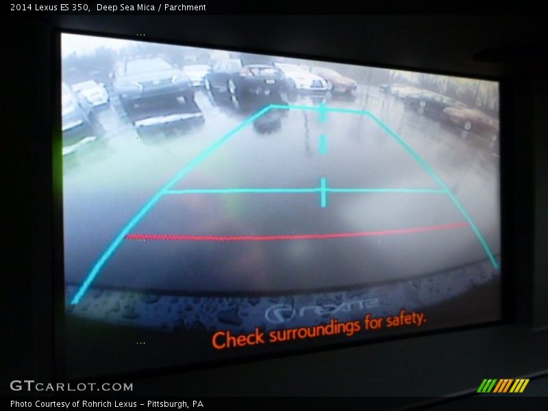 Deep Sea Mica / Parchment 2014 Lexus ES 350