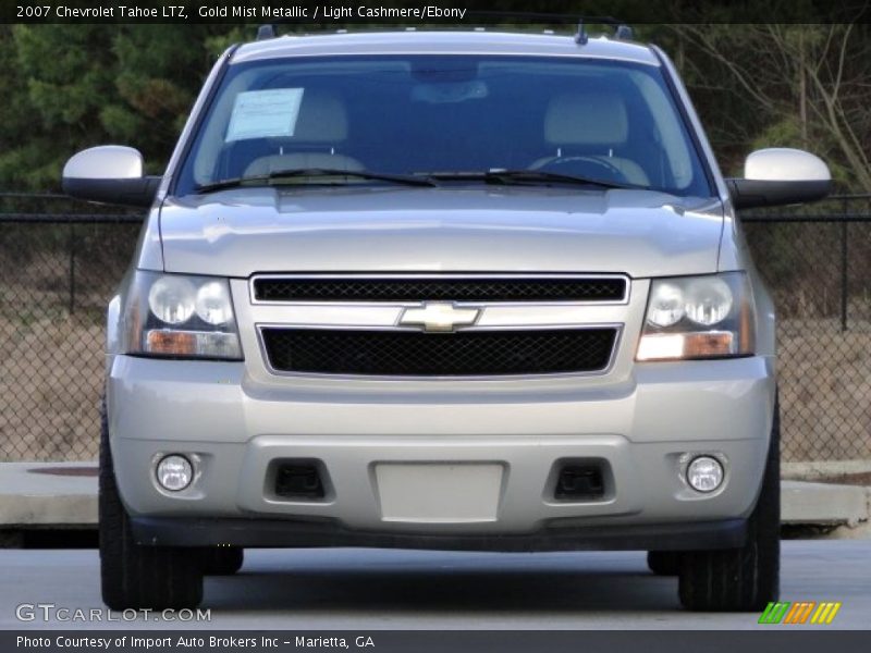 Gold Mist Metallic / Light Cashmere/Ebony 2007 Chevrolet Tahoe LTZ