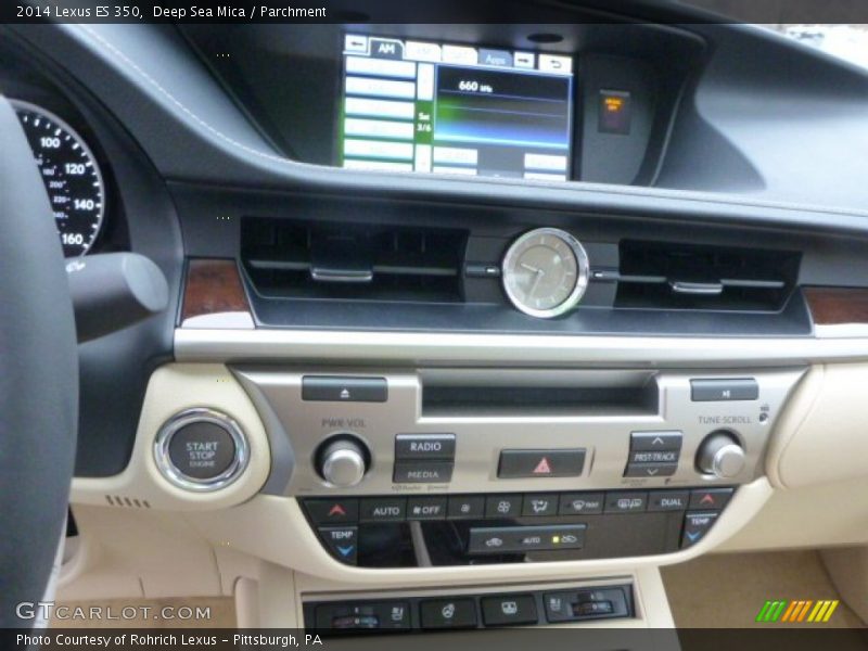 Deep Sea Mica / Parchment 2014 Lexus ES 350