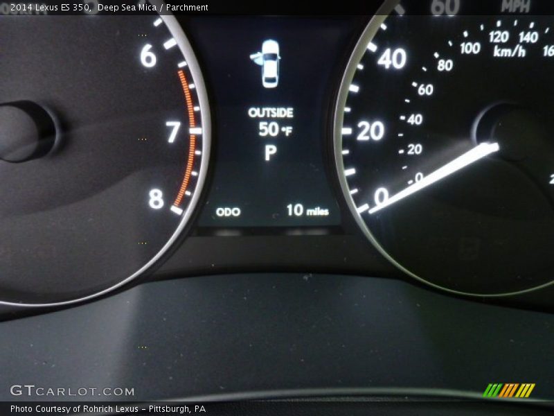 Deep Sea Mica / Parchment 2014 Lexus ES 350
