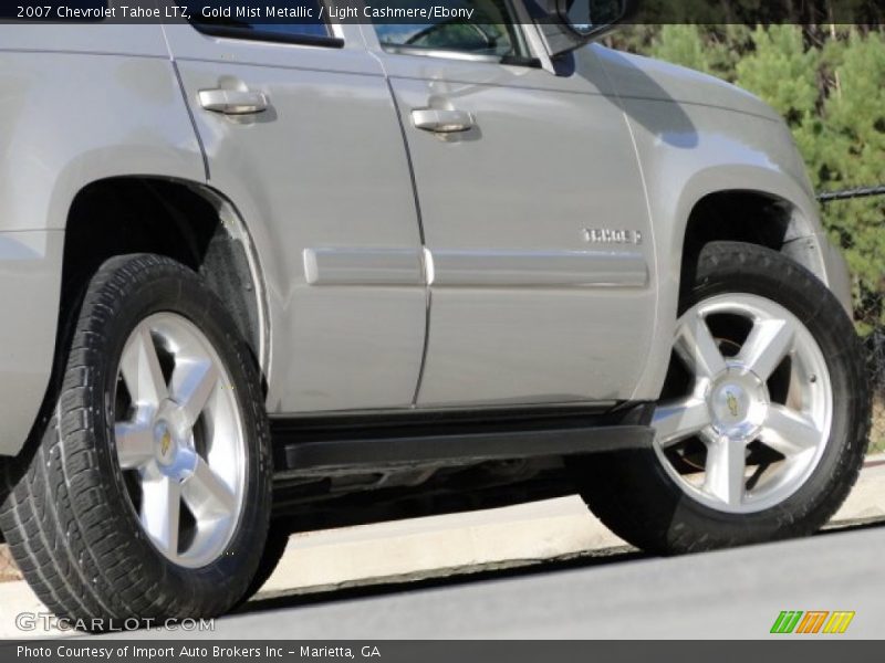 Gold Mist Metallic / Light Cashmere/Ebony 2007 Chevrolet Tahoe LTZ