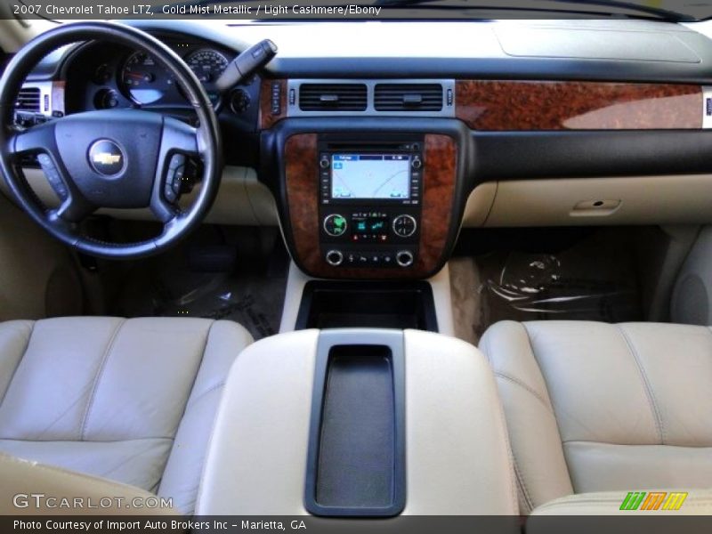 Gold Mist Metallic / Light Cashmere/Ebony 2007 Chevrolet Tahoe LTZ