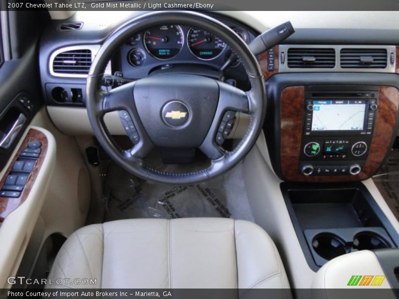 Gold Mist Metallic / Light Cashmere/Ebony 2007 Chevrolet Tahoe LTZ