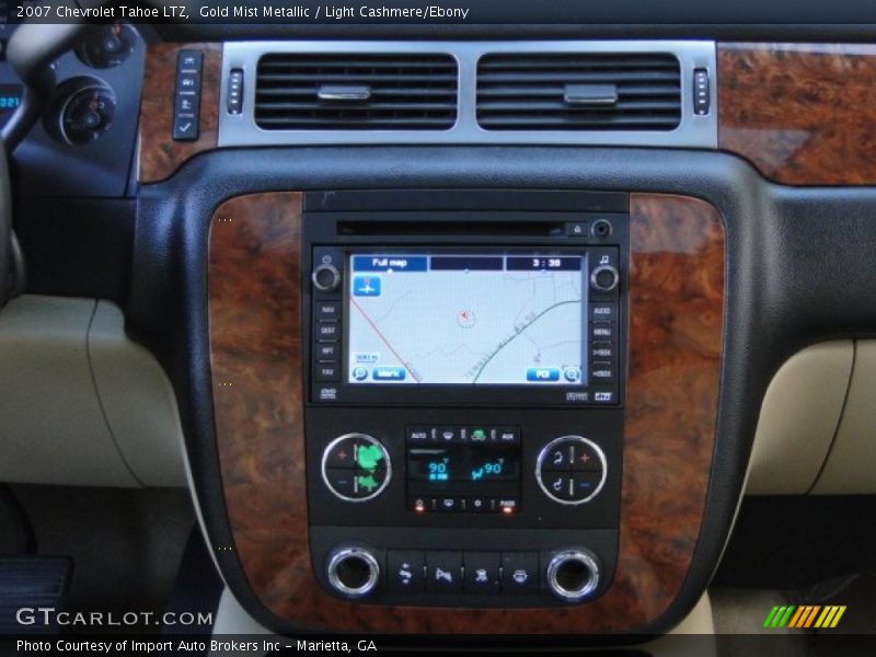 Gold Mist Metallic / Light Cashmere/Ebony 2007 Chevrolet Tahoe LTZ