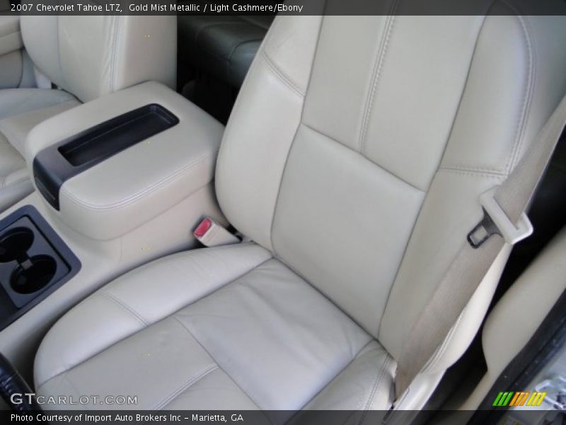 Gold Mist Metallic / Light Cashmere/Ebony 2007 Chevrolet Tahoe LTZ