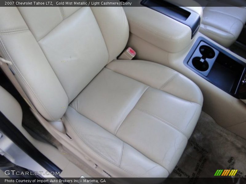 Gold Mist Metallic / Light Cashmere/Ebony 2007 Chevrolet Tahoe LTZ