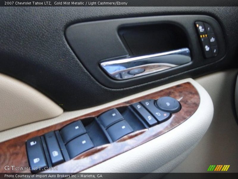 Gold Mist Metallic / Light Cashmere/Ebony 2007 Chevrolet Tahoe LTZ