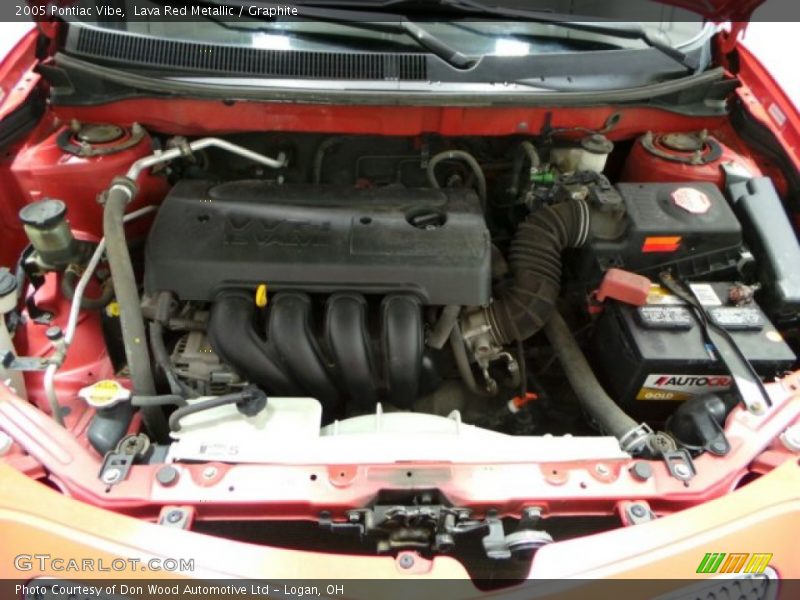 Lava Red Metallic / Graphite 2005 Pontiac Vibe