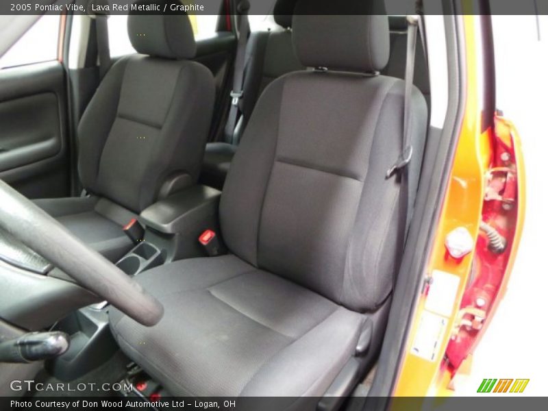 Lava Red Metallic / Graphite 2005 Pontiac Vibe