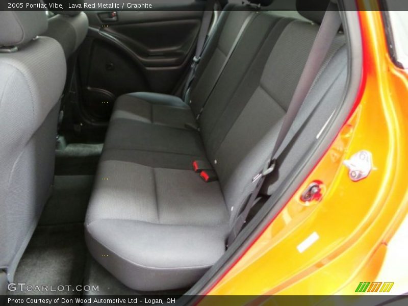 Lava Red Metallic / Graphite 2005 Pontiac Vibe