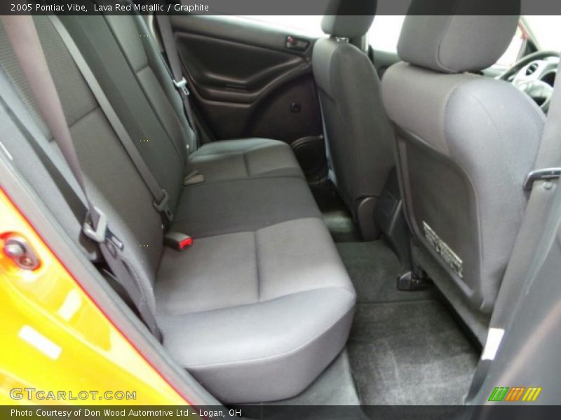 Lava Red Metallic / Graphite 2005 Pontiac Vibe